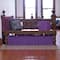 Household Essentials 11" Purple Storage Cubes with Diagonal Lip Handles, 6ct.